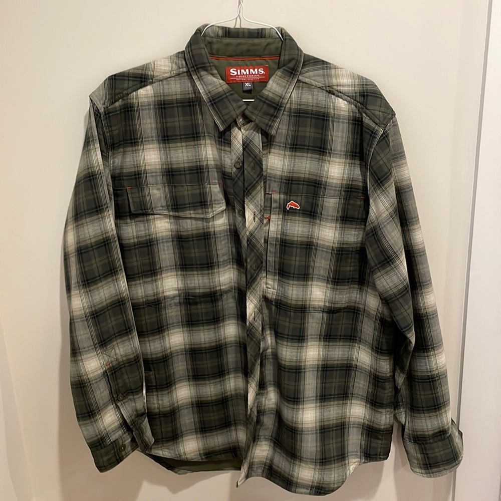 Simms XL Flannel.